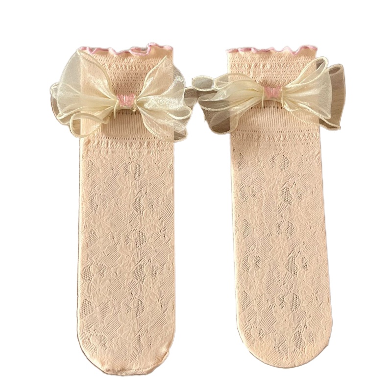 Vớ Phối Nơ Phong Cách Lolita Xinh Xắn