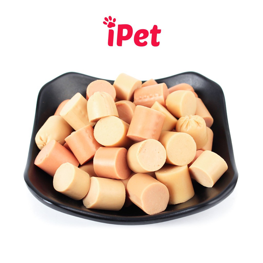 ( Hàng sẵn ) 🌭 Xúc Xích Cho Chó Mèo Hamster Thú Cưng Dinh Dưỡng Giàu Vitamin, Đạm Bioline - iPet Shop MM222