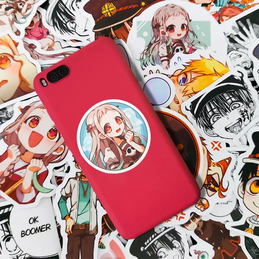 Set 81 50 Miếng Dán Họa Tiết Graffiti Độc Đáo Trang Trí Vali / Ván Trượt / Laptop