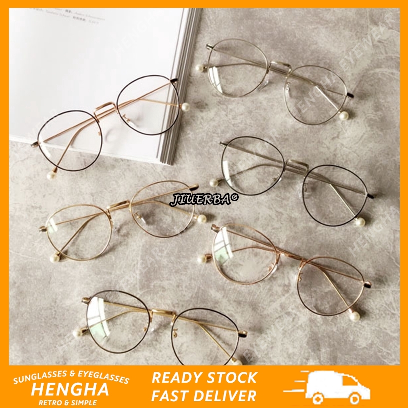 Mắt kính gọng kim loại phong cách Hàn Quốc sang trọng