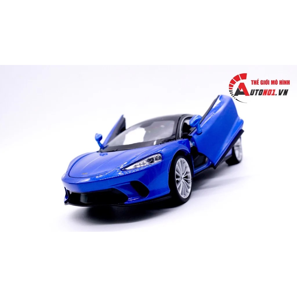 MÔ HÌNH XE MCLAREN GT BLUE 1:24 WELLY 7446