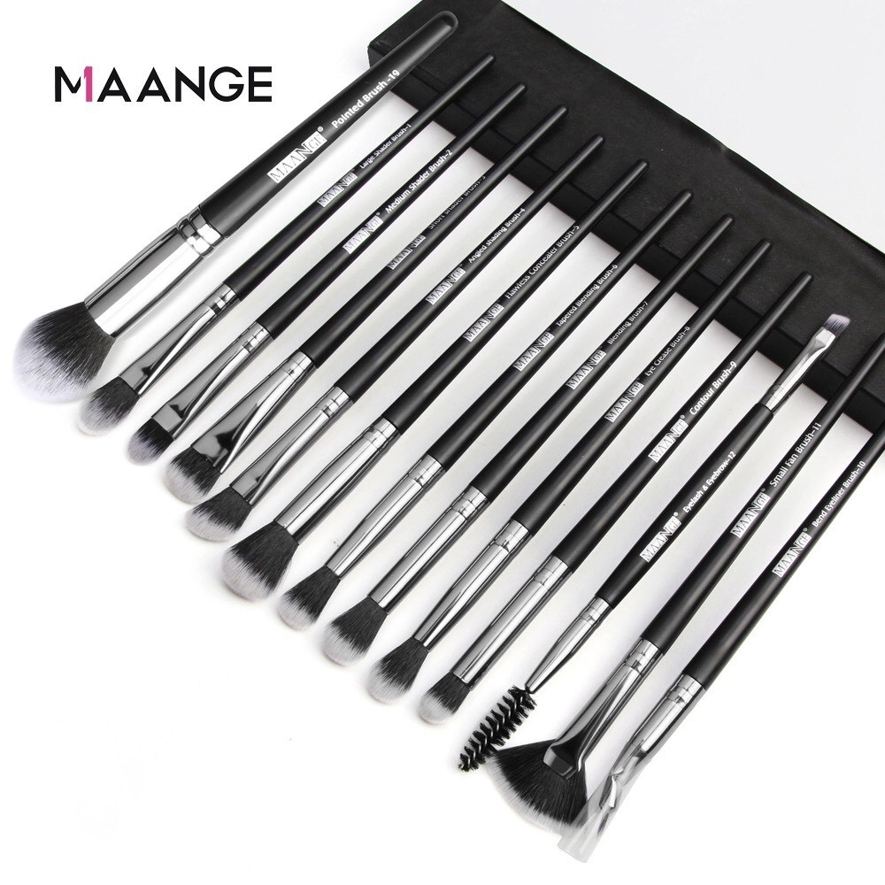 Bộ Cọ Trang Điểm MAANGE Sử Dụng Chuyên Nghiệp（13Pcs）