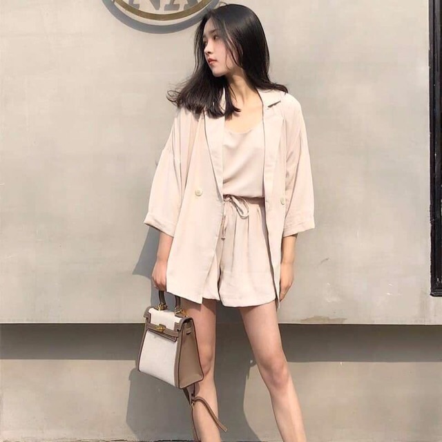 Set Vest nữ 3 món