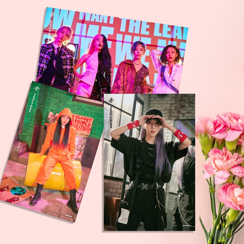 Hộp 54 Ảnh Lomo Card Nhóm Nhạc Mamamoo
