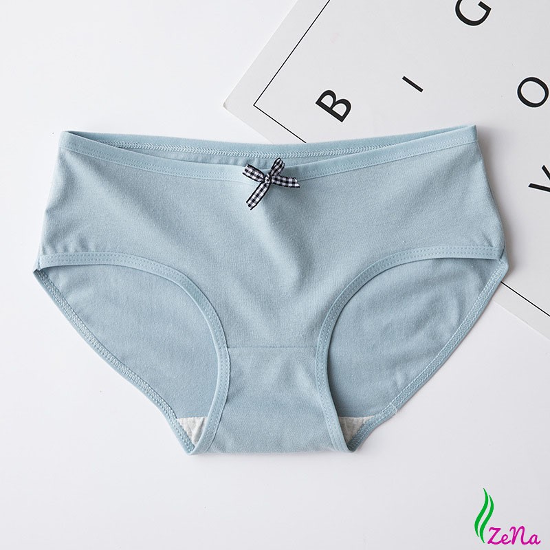 Quần Lót Cotton Phối Nơ Mềm Mại ZE029 | BigBuy360 - bigbuy360.vn