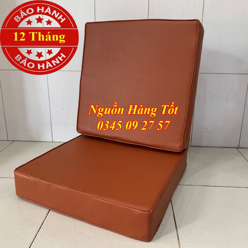 Đệm Ngồi Ghế Salon Gỗ Kiểu Xưa ELENA 50x50x10cm - Nhận May Đệm Theo Kích Thước Yêu Cầu.