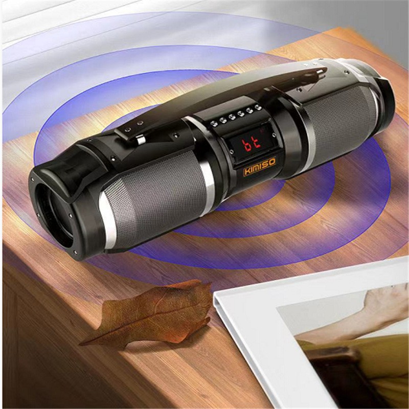 Loa blueluetooth Kimiso T1s - Loa Bluetooth karaoke xách tay di động KIMISO T1S - Kèm 01 Micro