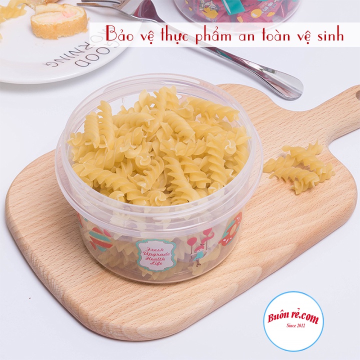 Hộp lạnh tròn 3 size (6615-6616-6617) Việt Nhật, Hộp đựng thực phẩm, bảo quản thức ăn - br01382