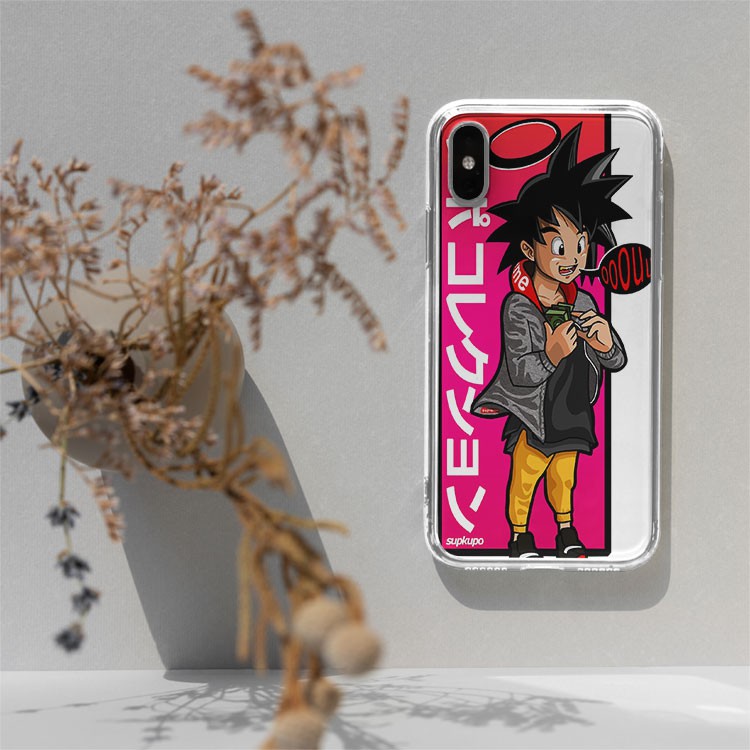 Ốp Lưng lil goku  Bảy viên ngọc rồng cho Iphone 5 6 7 8 Plus 11 12 Pro Max X Xr GOKPOD00570