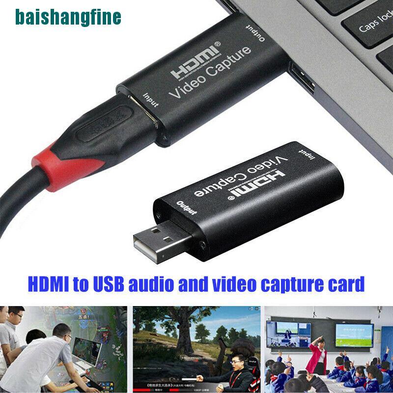 Usb Video Chuyển Đổi Hd Sang Usb 3.0 1080p Với Đầu Ra Hdmi