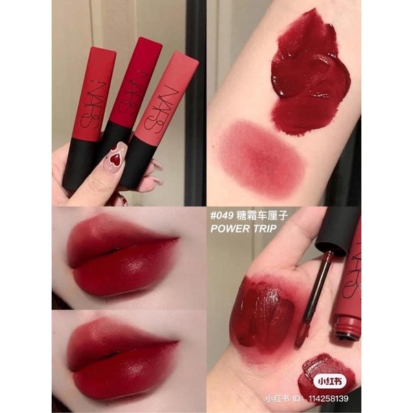 [CÓ BILL DUTYFREE] [MẪU MỚI 2021] Son Nars Air Matte Lip Color