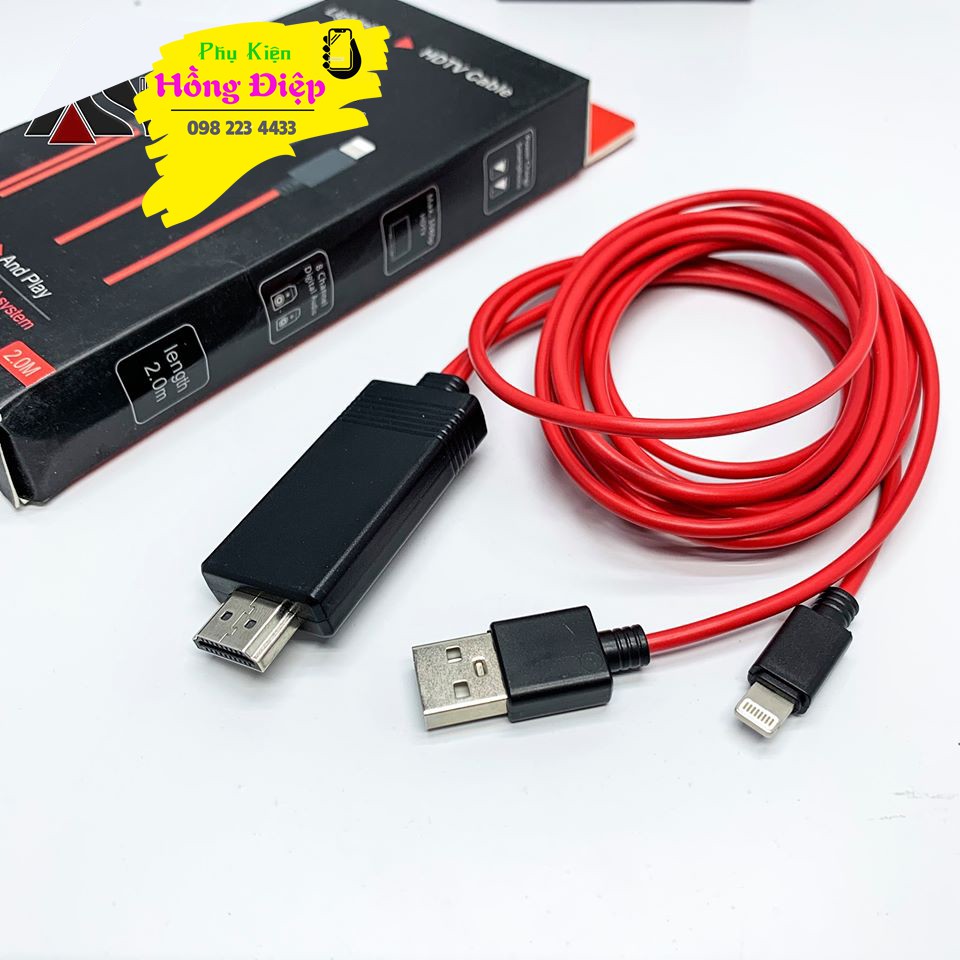 Cáp HDMI Cho Iphone và Android (MHL HDMI TO Lightning , Micro Usb)