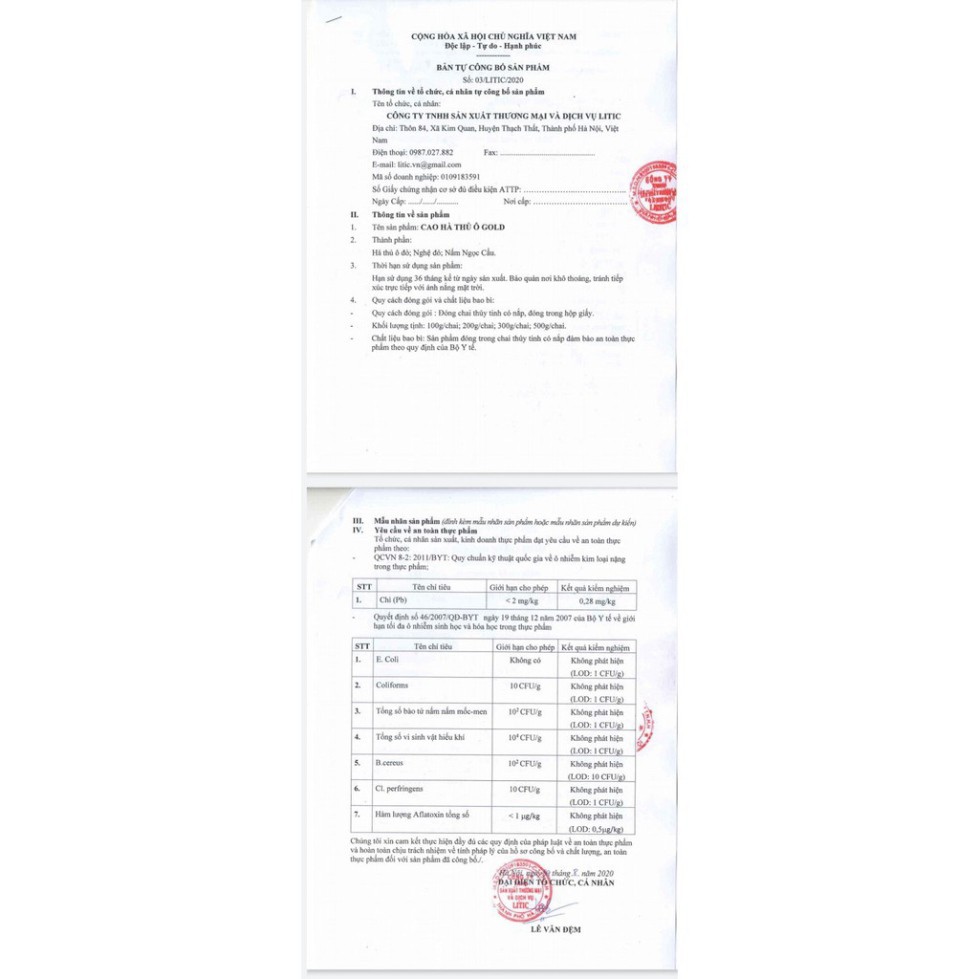 Hà thủ ô mật ong LITIC giúp mọc tóc nhanh, chống rụng tóc , hói đầu, đẹp da , cải thiện sinh lý LITIC500 | BigBuy360 - bigbuy360.vn