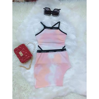 body thun hở lưng đan dây cho bé