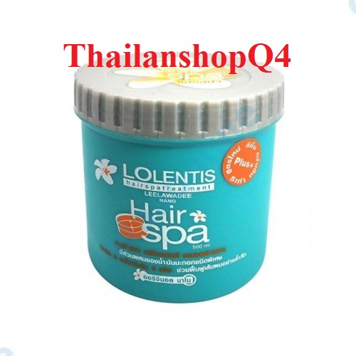 Ủ Tóc Siêu Mềm Mượt Lolentis Hair Spa Thái Lan 500ML HSD 2024