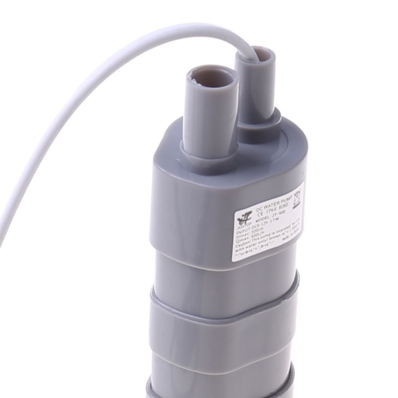 Máy Bơm Nước Động Cơ 12V 1 2A 12L Min 600L H 5M 5 5x2 1 Fe Chuyên Dụng