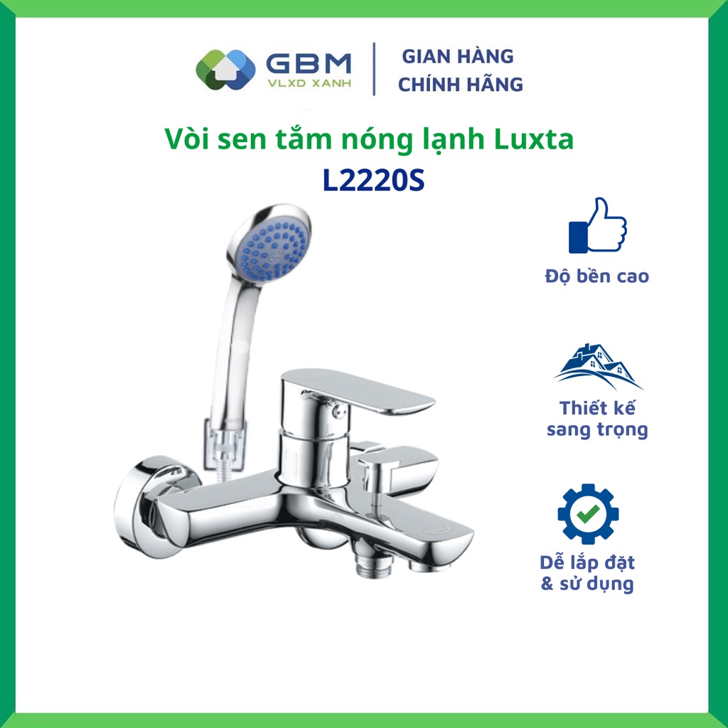 Vòi Sen Tắm Nóng Lạnh Luxta L2220S