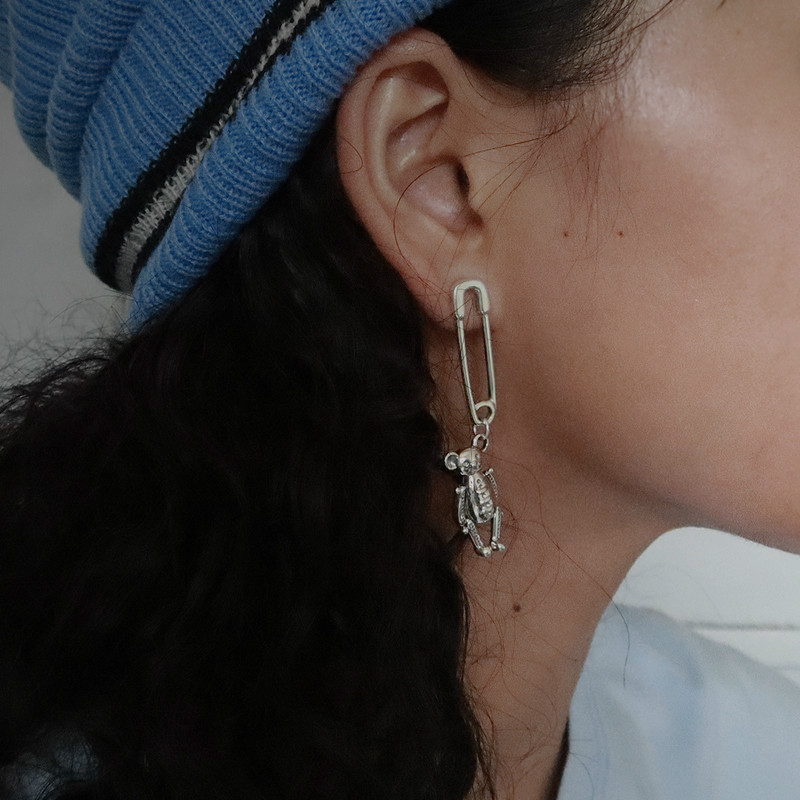 Bông Tai Hình Chú Gấu Dễ Thương Thời Trang 22630