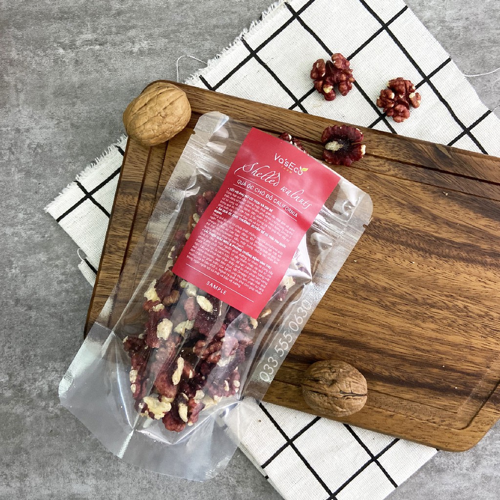 Nhân Óc Chó Đỏ California 100g