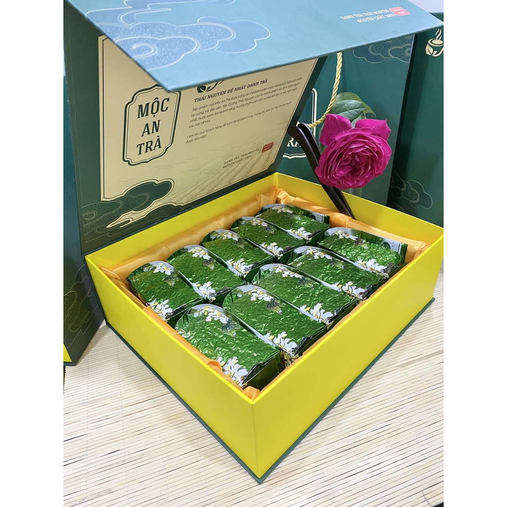 Trà (Chè) Đinh Thượng Hạng Hộp 1kg( Chế Biến Thủ Công Tỉ Mỉ 100%) Dòng Trà Quý Hiếm Thích Hợp Làm Quà Biếu Tặng Chất Lượ