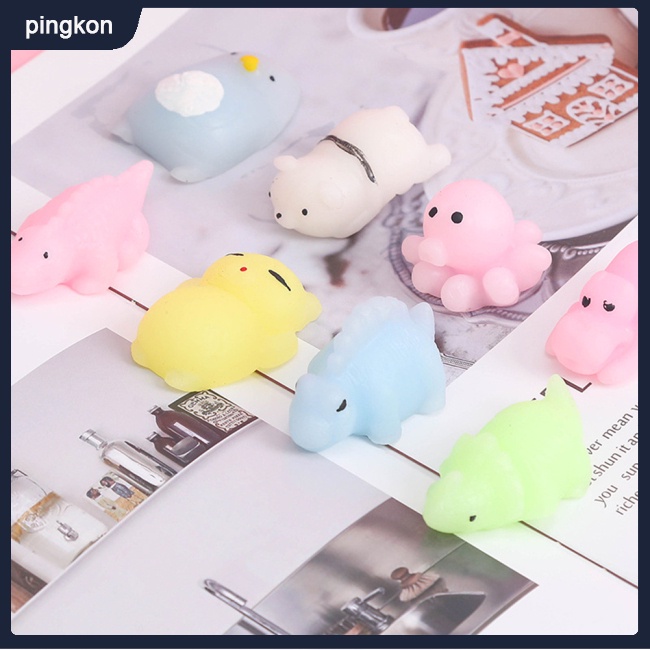 Đồ Chơi Xốp Squishy Giảm Stress Hình Bánh Bao Dễ Thương Cho Bé