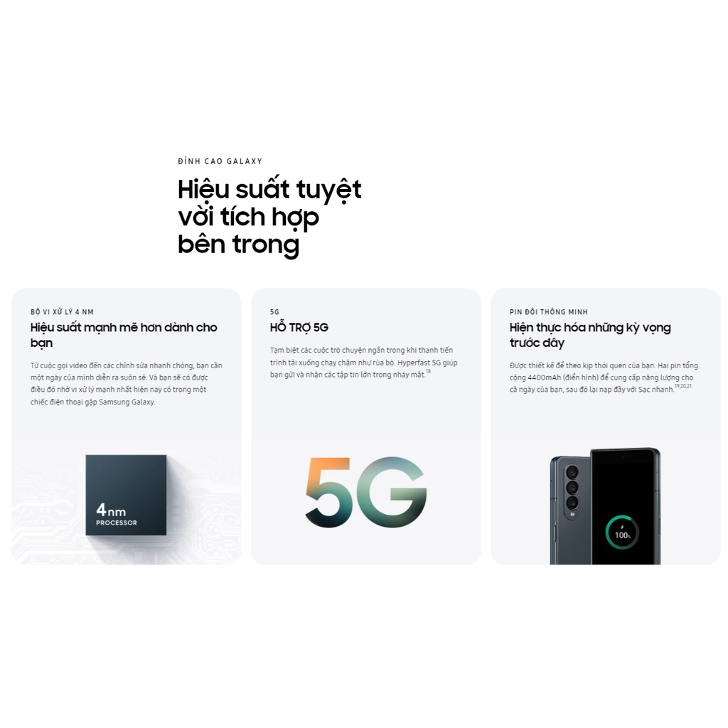 Điện Thoại Samsung Galaxy Z Fold4 5G 512GB Chính Hãng