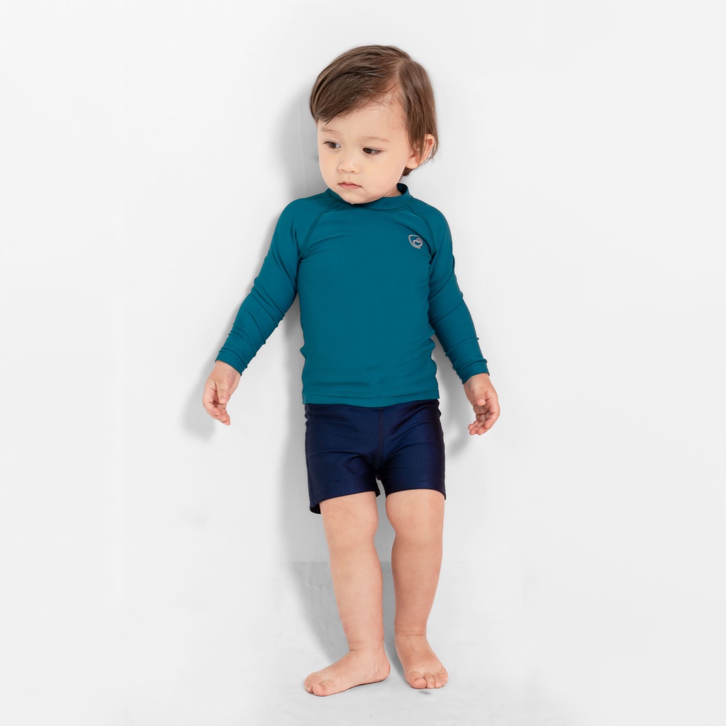 Bộ bơi rời dài tay quần đùi - BU Aqua