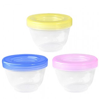 Hộp đựng thức ăn khử trùng BB 280ml ( hồng, xanh)