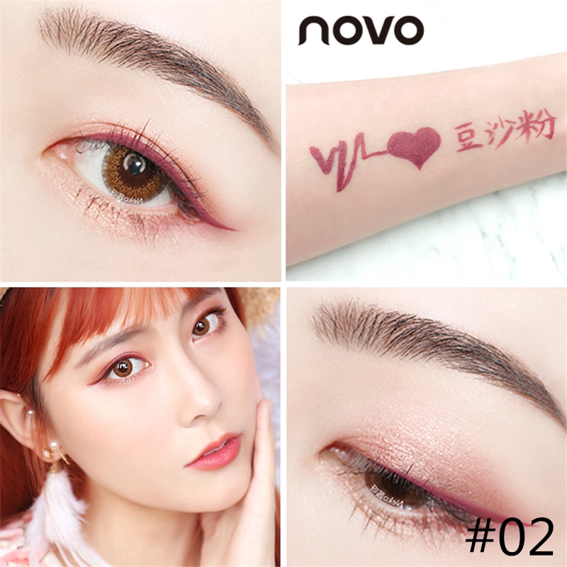 COD+Bút kẻ mắt NOVO 6 màu chống nhòe nhanh khô siêu mượt | BigBuy360 - bigbuy360.vn