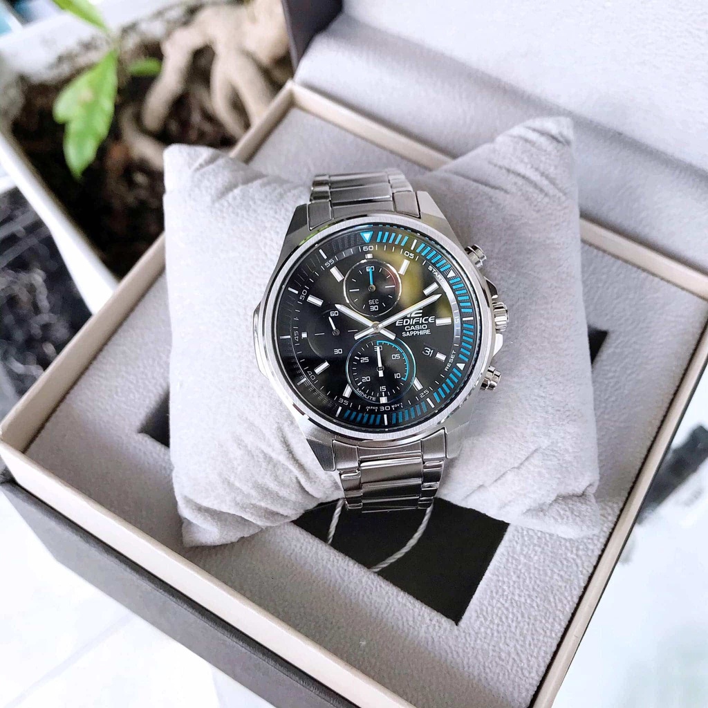 Đồng Hồ Nam Dây Thép Casio Edifice EFR-S572D-1AVUDF Chính Hãng EFR-S572D-1A