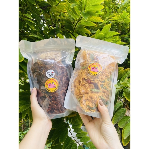 Heo Khô Cháy Tỏi Siêu Đỉnh - Túi 500gr