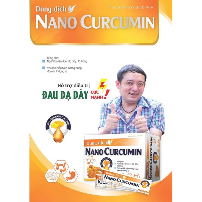 Tinh Chất Nghệ Nano Curcumin Vạn Tam Giúp Giảm Acid Dịch Vị Hết Trào Ngược Ợ Chua Và Ngăn Ngừa Viêm Loét Dạ Dày Tá Tràng