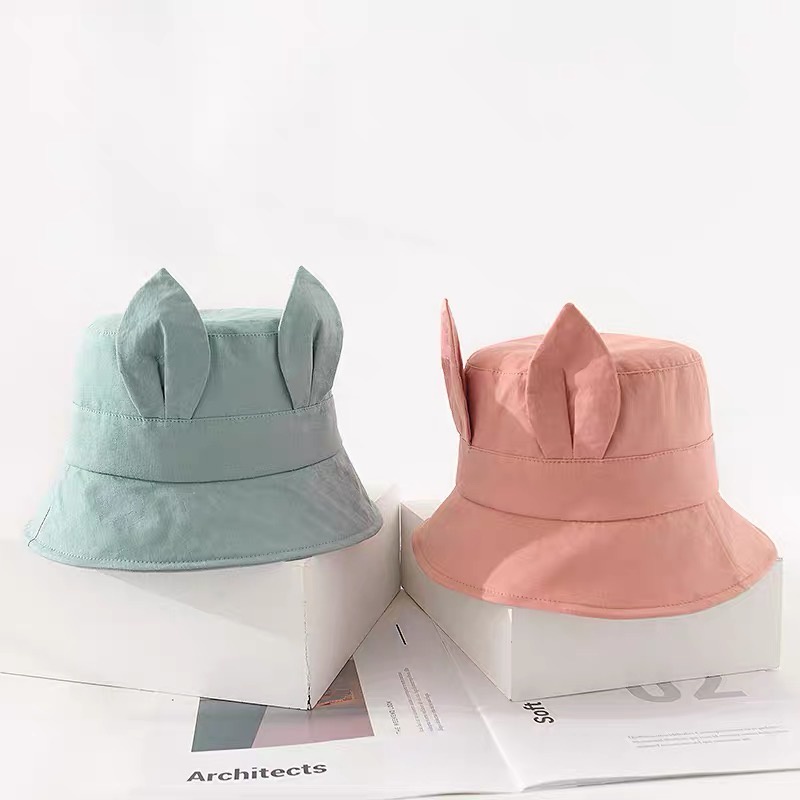 Mũ bucket MG STUDIO hình tai gấu dễ thương đáng yêu