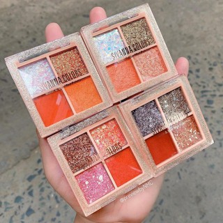 Phấn mắt 4 ô Sivanna Colors HF6040 - Thái Lan