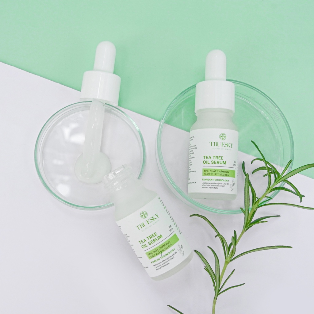 Tinh chất chấm mụn Truesky Tea Tree Oil chiết xuất tràm trà 10ml