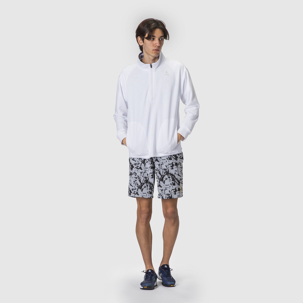 Quần Shorts Tennis Le coq sportif nam - QTMSJD08-WHT