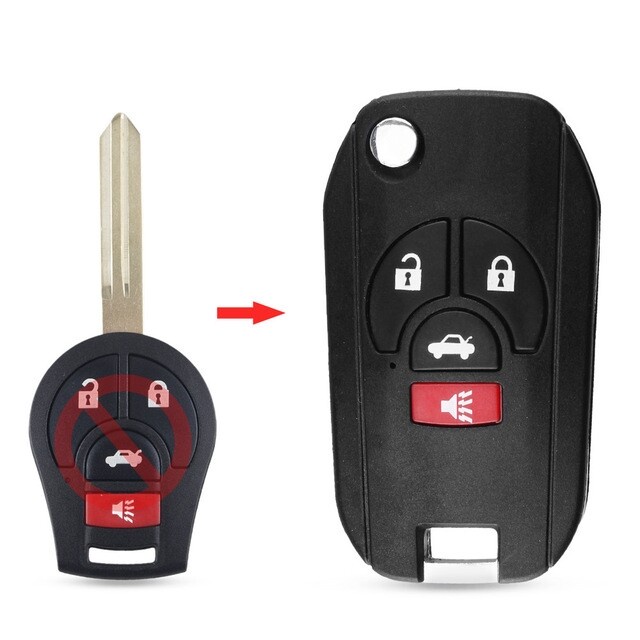 Vỏ Bảo Vệ Chìa Khóa Nắp Lật Chuyên Dụng Cho Xe Hơi Nissan Almera F-62