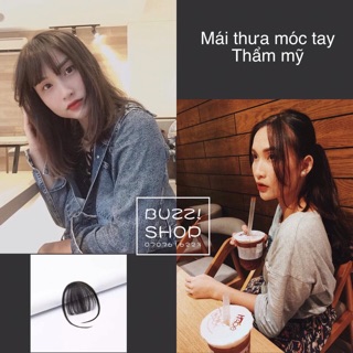 [ Hình Thật ] MÁI THƯA Móc Tay TÓC THẬT