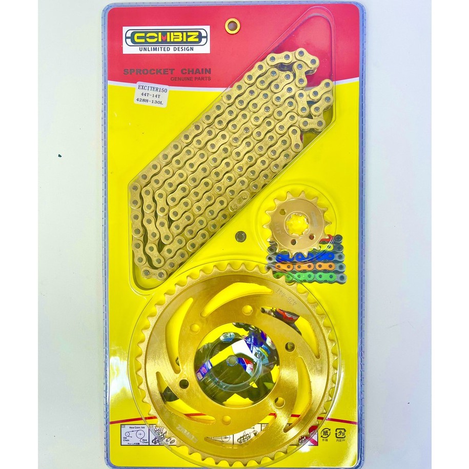 Sên Nhông Dĩa 9Ly Màu Combiz Ex150/Winner/Sonic
