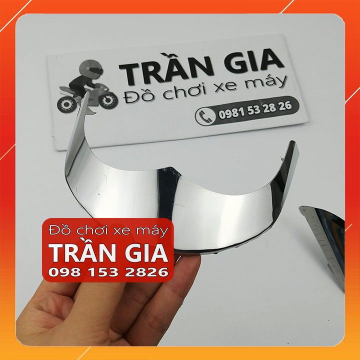 Chỉ mũi dè INOX trước sau xe PCX 2018-2019-2020-2021-2022 ốp mỏ đuôi dè chắn bùn - phụ kiện trang trí đồ kiểng