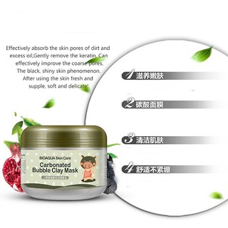 Mặt nạ sủi bọt thải độc Bioaqua Carbonated