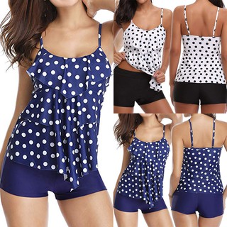 Bộ bikini 2 mảnh chấm bi xinh xắn cho nữ