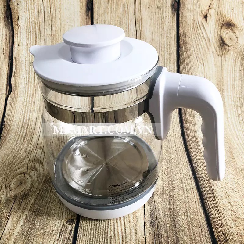 Bình Thuỷ Tinh Thay Thế MB002 Moaz Bébé 1000ml (Không gồm đế)