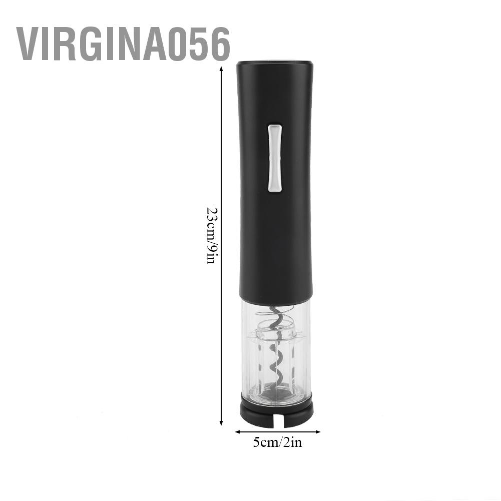 Dụng Cụ Mở Nắp Chai Rượu Vang Bằng Điện ABS Virgina056 (Không Bao Gồm Pin)