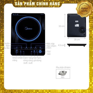 .Bếp từ Midea MI-T2117DC