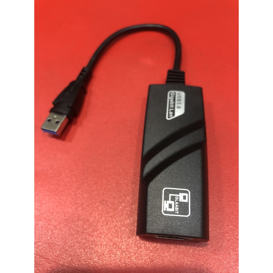 Cáp Chuyển Đổi USB 3.0 To Lan - USB Sang Lan/Cáp Chuyển Đổi USB 3.0 To Lan 10-100-1000 Mbps Gigabit