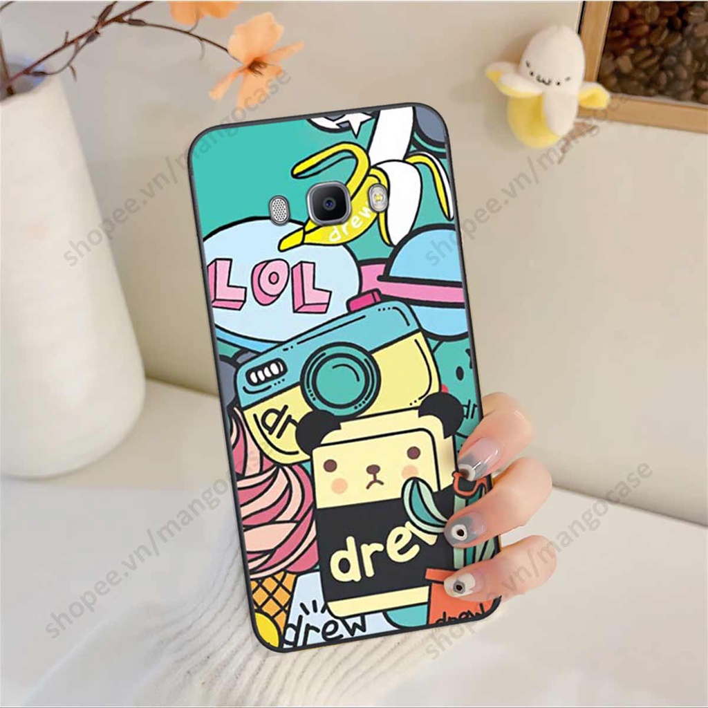 Ốp lưng điện thoại Samsung J5 / J7 2016 / J510 J710 drew, kaws, bape cao cấp, vỏ ốp rẻ đẹp
