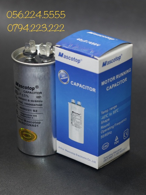 Tụ điều hoà panasonic Mascotop chính hãng