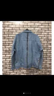 ÁO KHOÁC JEAN ZIP KHOÁ LƯNG