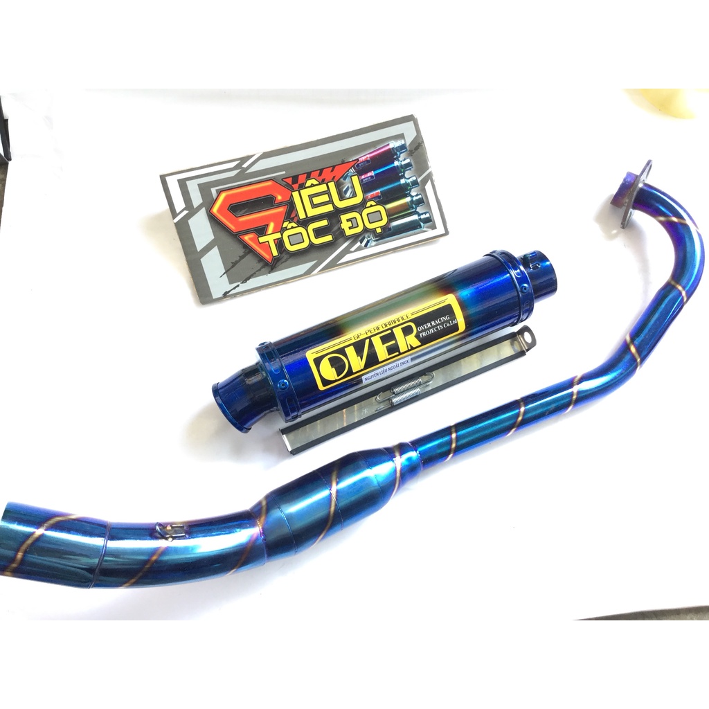 Pô Over titan full cổ bầu hơi titan độ bô Exciter,Winner,Raider,Sonic